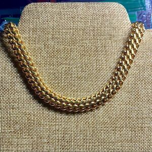 Vintage Monet Chunky Link Necklace